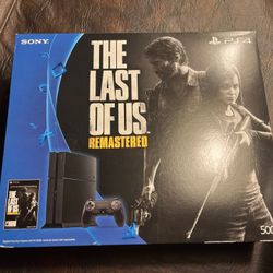  Sony PS4 500GB Console The Last of Us Remastered : Video Games