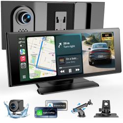 WonVon Wireless Car Play Screen, 10.26'' (NEW)