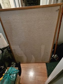 2 Push Pin Cork Boards Excellent Condition In