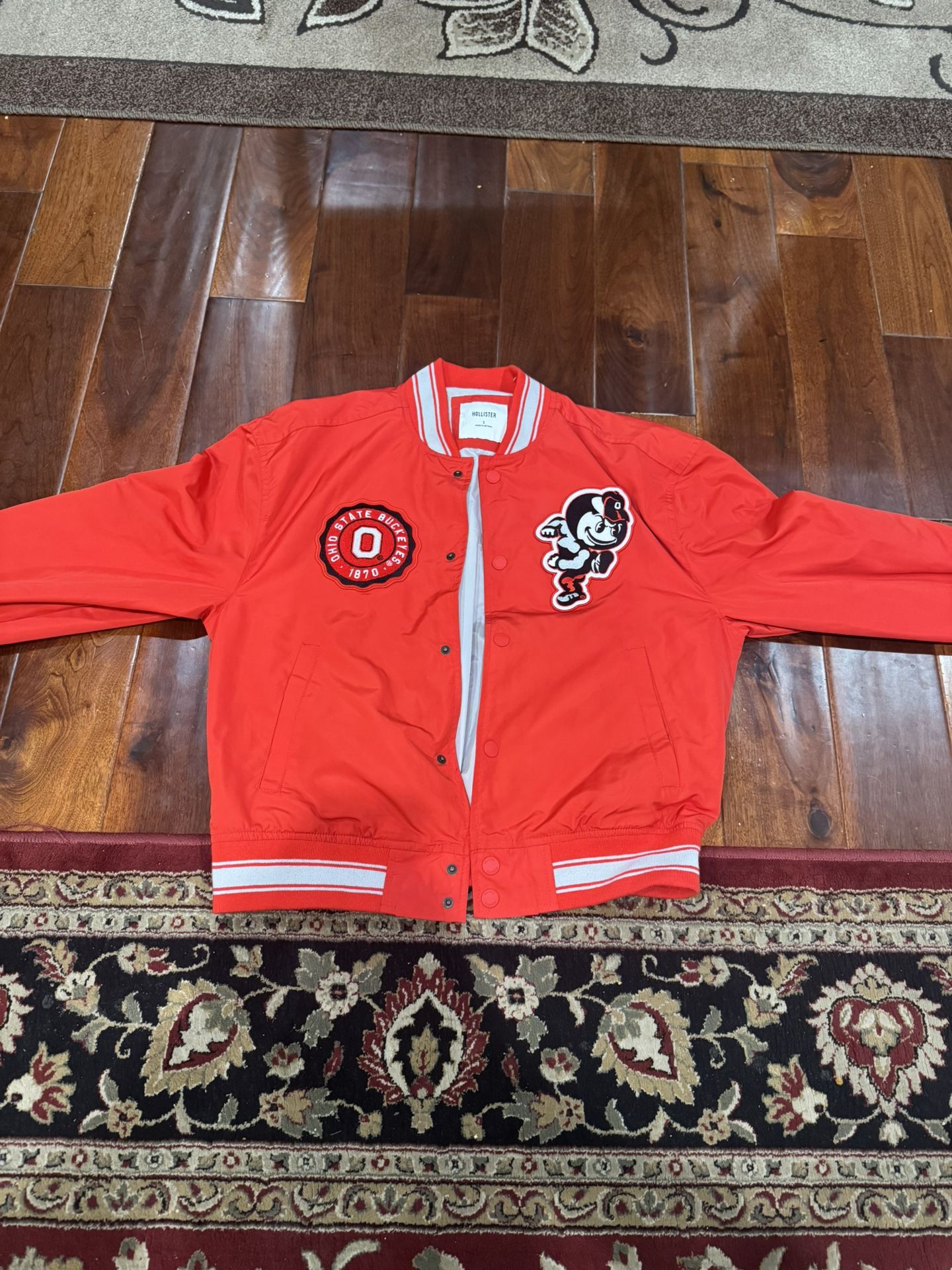 Ohio State Buckeyes Graphic Bomber Jacket