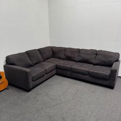 50% OFF Adjustable Black ⚫️ Sectional Couch - We Can Deliver - Very Clean