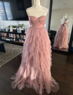 Blush pink dress XS