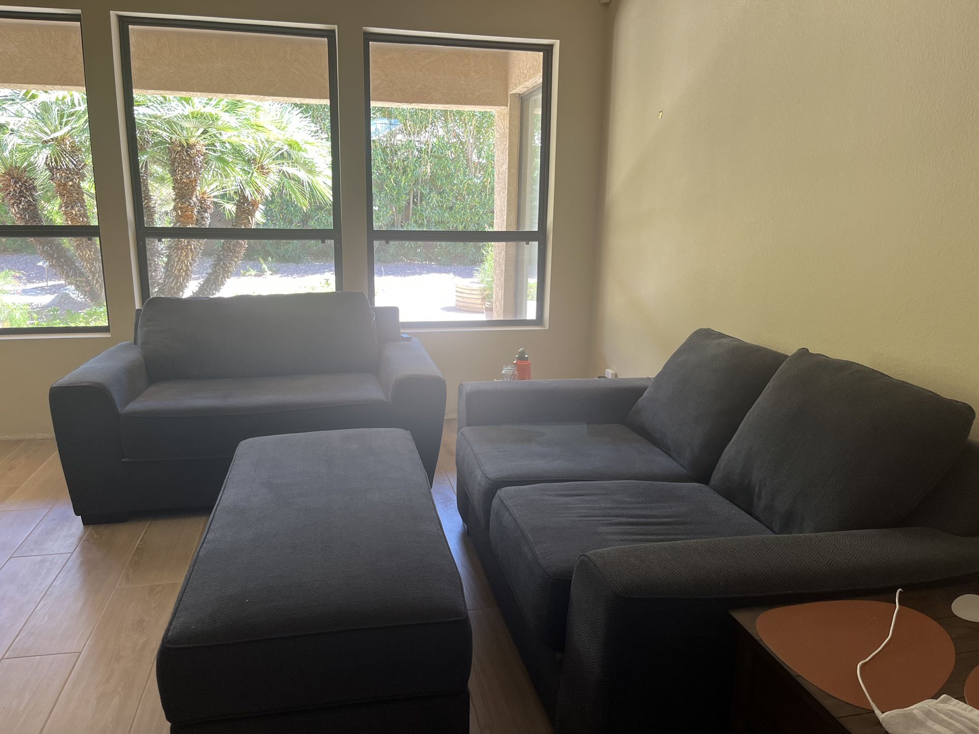 Couch / Sofa / Loveseat / Lounger / Ottoman Living Room Set
