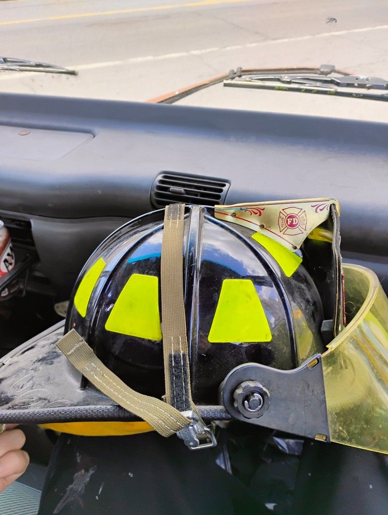 Cairns & Brothers Antique Fire Helmet