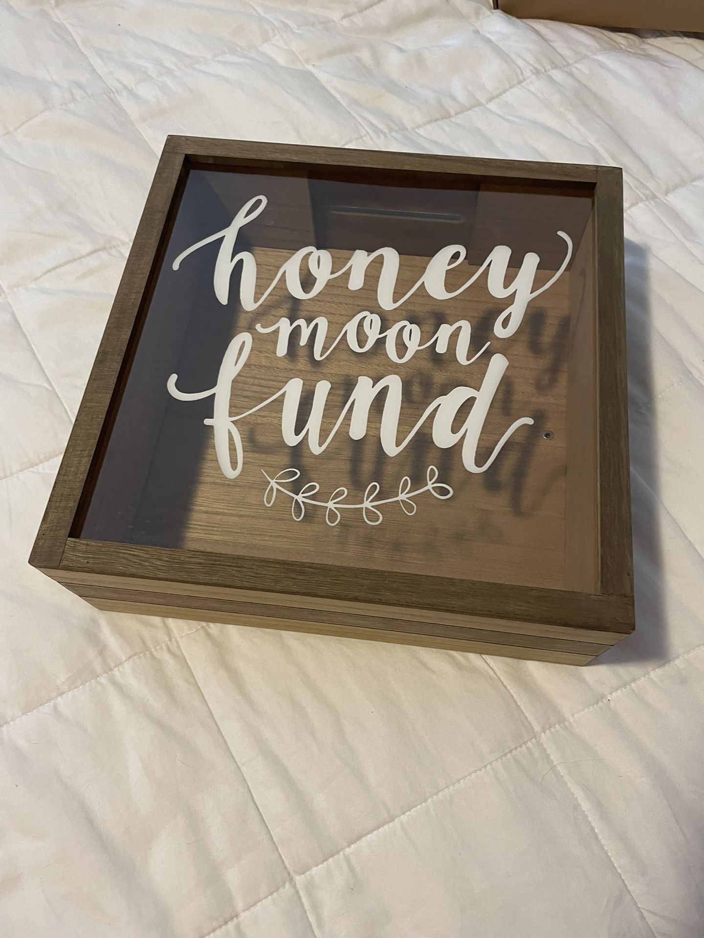 Honeymoon Fund Box For Wedding