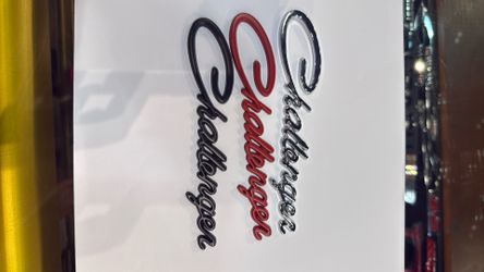 Challenger Cursive Emblem