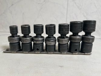 Snap-on IPFM18B 7pc 3/8" Drive Metric Impact Swivel Socket Set 10–18mm (A1G010943)