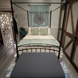 Full Size Canopy Bed Frame 