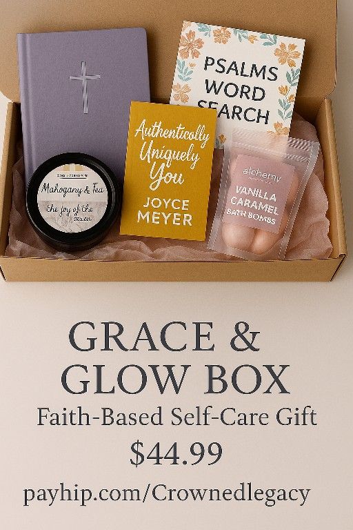Title:
Faith-Based Self-Care Gift Box – New & Ready to Gift 🎁✨