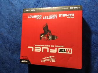 Brand NEW/Sealed Milwaukee Fuel M12 Hammer Drill! 💥💥💥. 2504-20! Only 65 tomorrow only ⌛️⌛️👍🏽👍🏽