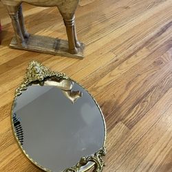 Italy Or France Antique Mirror 