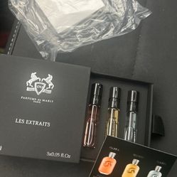 3 samples led extraits parfum de Marley