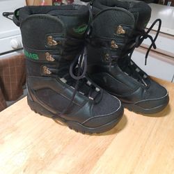 Sims Size 5 Snowboarding Boots In New Condition
