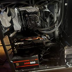 Gaming Computer On workstation 