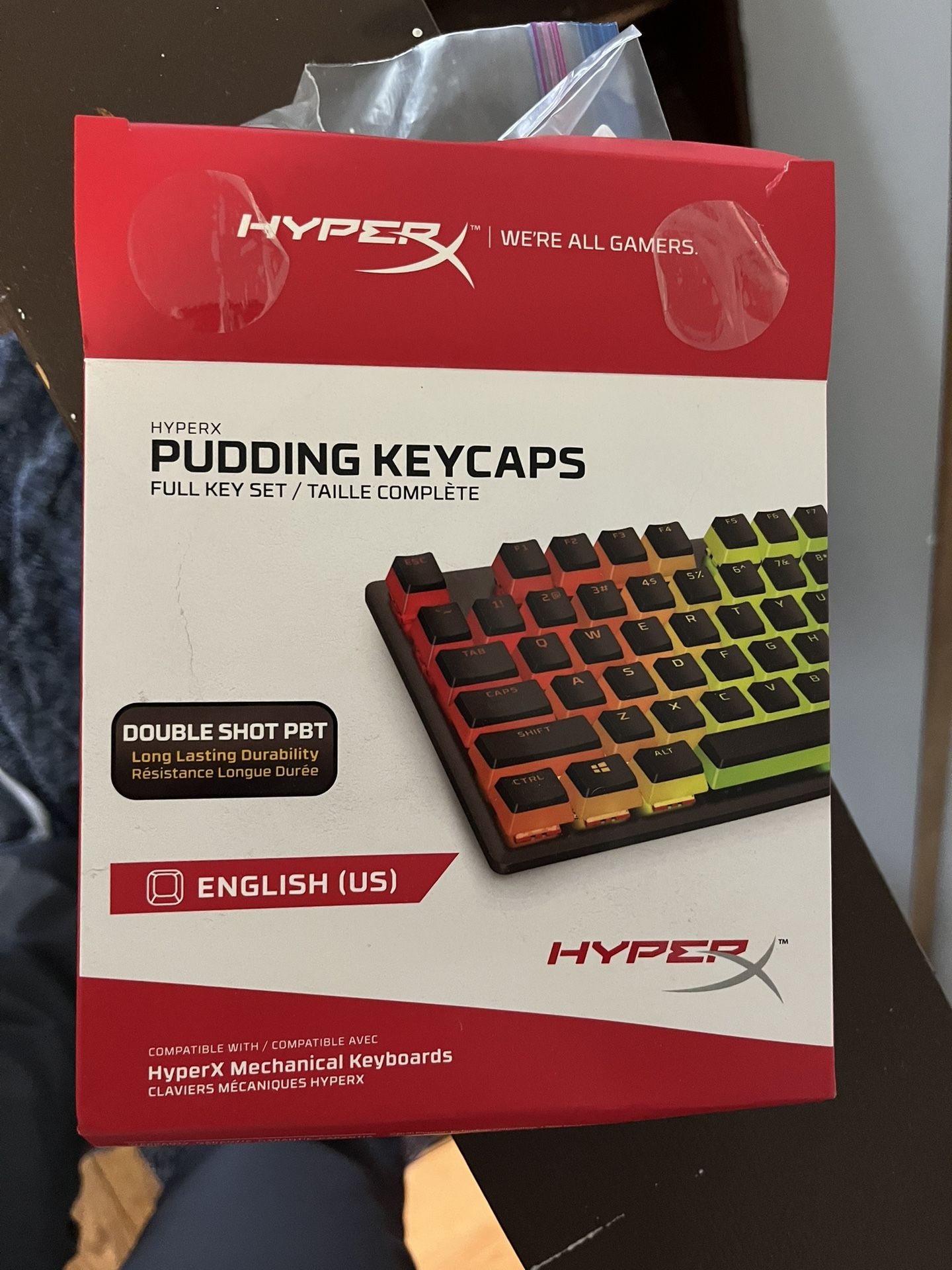 HyperX Pudding Keycaps