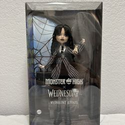 Monster High x Wednesday Addams Doll