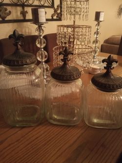 3 set cookie jars from kirkland