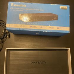 WavLink Quad Monitor USB-C KVM Docking Station