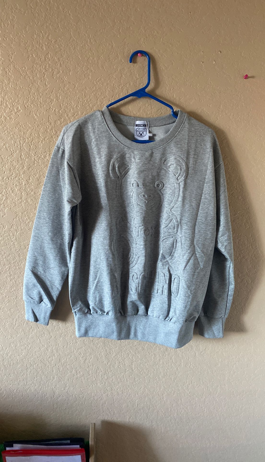 Moschino sweater grey