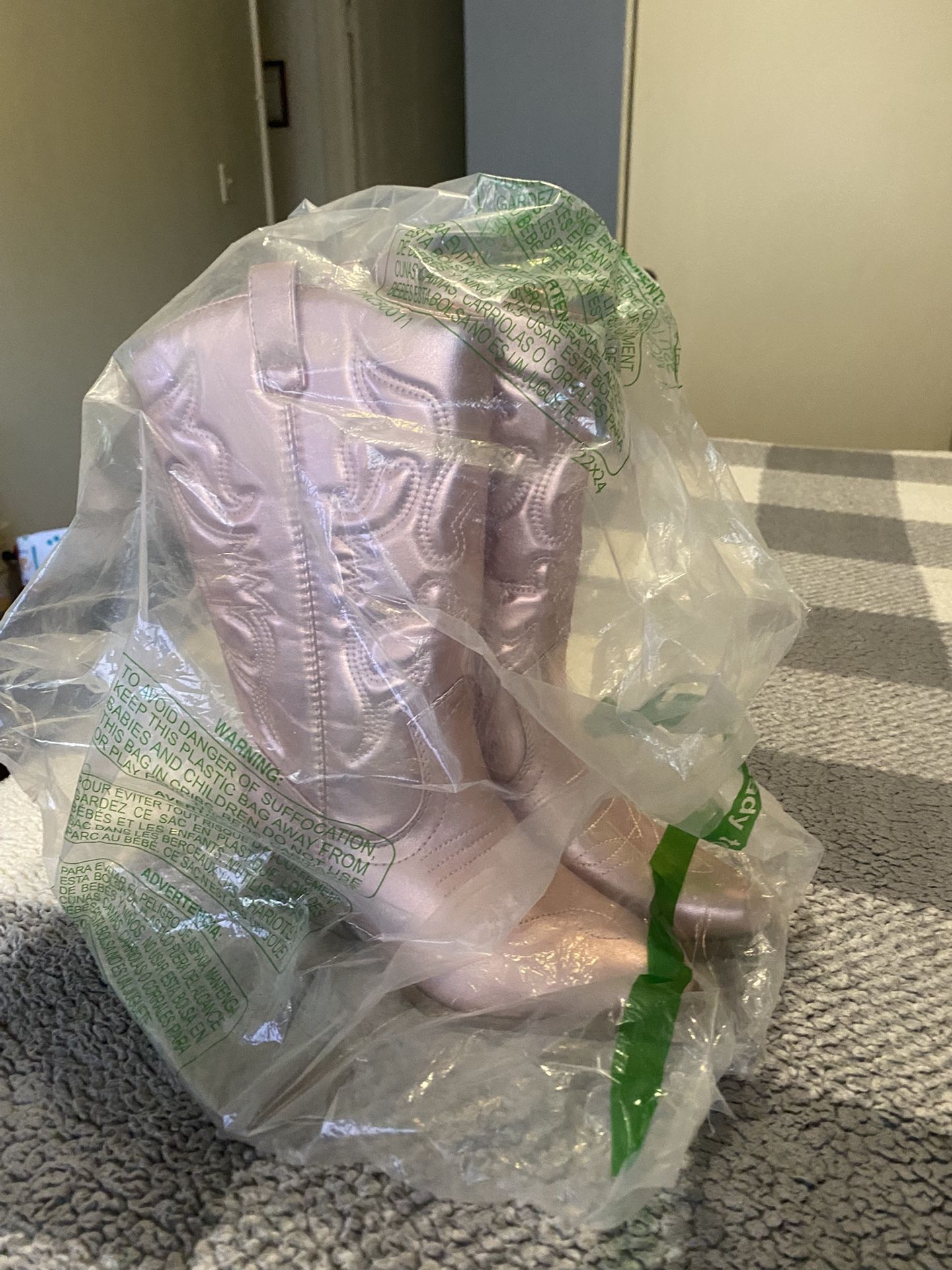 Pink Lady’s Cowboy Boots