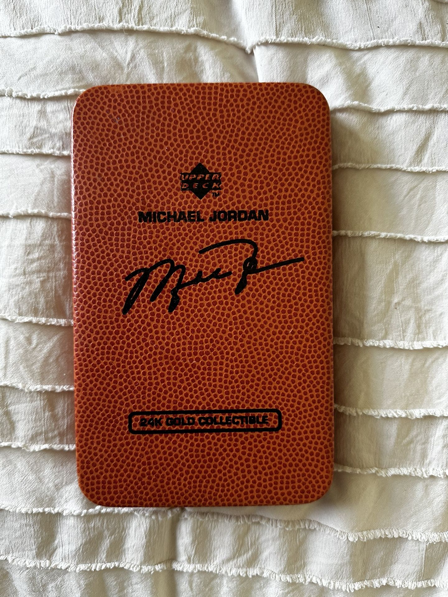 Michael Jordan 24k Gold Upper Deck Card