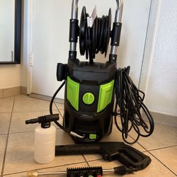 Electric Pressure Washer - 5000PSI Max, 3.6 GPM, 20FT Hose,