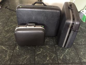 Samsonite hard case luggage