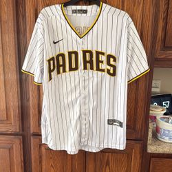 MLB San Diego Padres Brown Tatis Short Sleeve Shirt Large Baseball