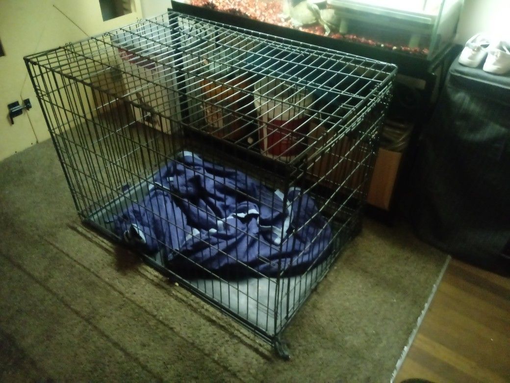 Xl dog crate/kennel