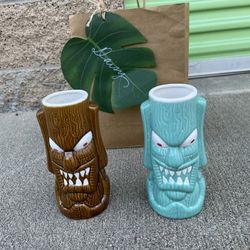 Hawaiian Pottery Cups Made In Hawaii 