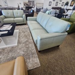 Top Grain Leather Sofa-Ashlinn 