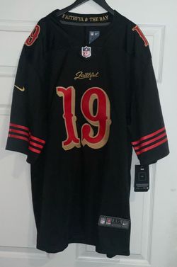 Deebo Samuel Sr. #19 San Francisco 49ers Black Rivalry Jersey Faithful to the Bay Official NFL Jersey Adult Men’s size XXL New with tags Go niners !!