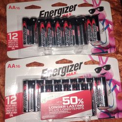 Energizer AA 16ct Packs