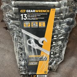 Gear wrench Flex Ratcheting Wrench Set