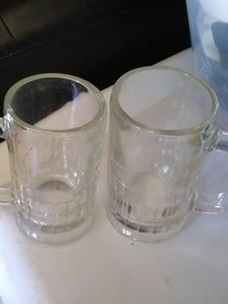 Set Of Mugs And Candle Holder