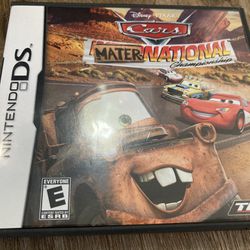 Cars Mater National Championship Nintendo DS Complete Racing Game Ps 5 Switch 3