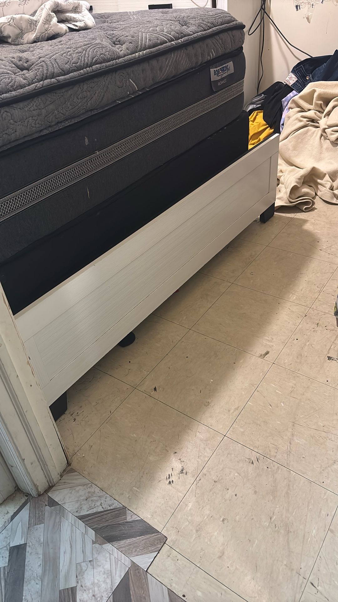 Bed Frame And Light Up Headboard