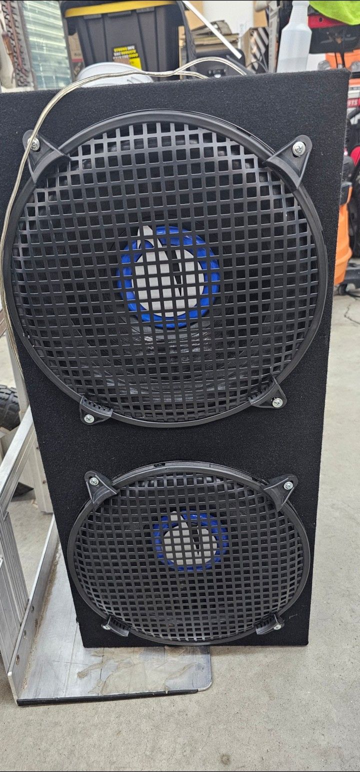 2-12 Planet Audio Subwoofers And Soundstorm 1000 Watt Amp