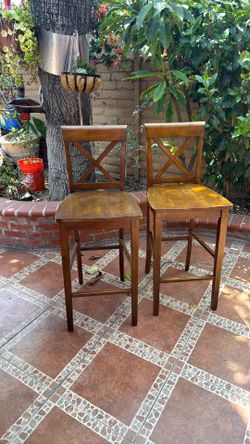 Two bar chairs