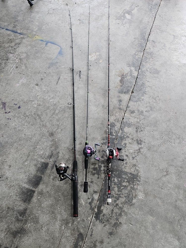 Fishing Rods And Reels 