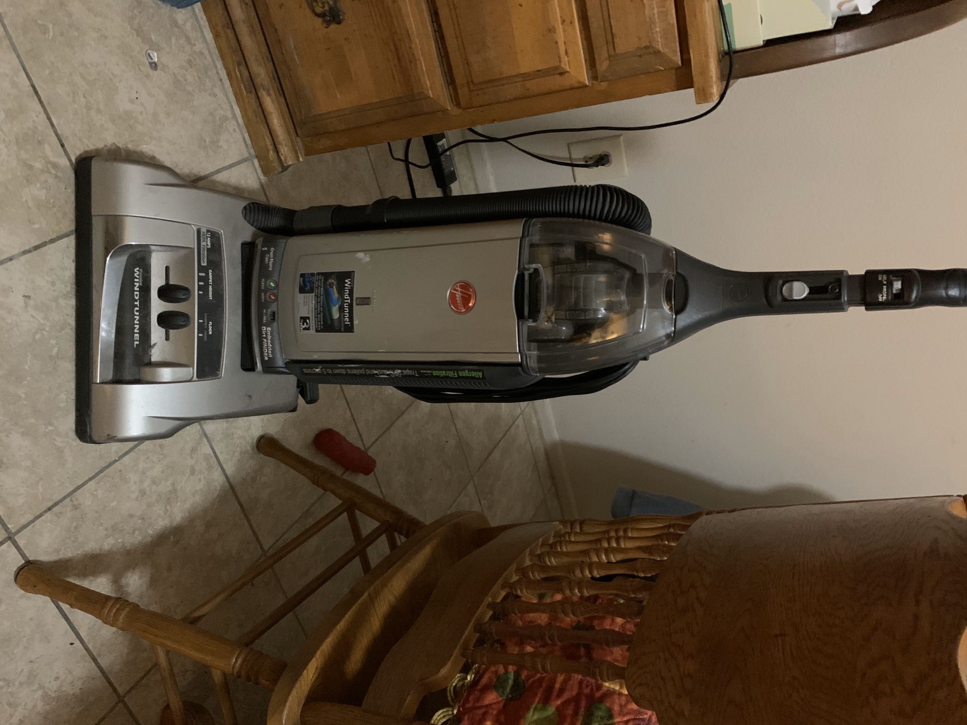 Barely used Hoover Wind Tunnel Vacuum.