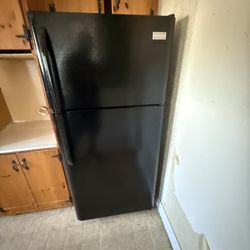 Black Refrigerator 