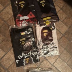 Bape Tshirts Size 2xlarge