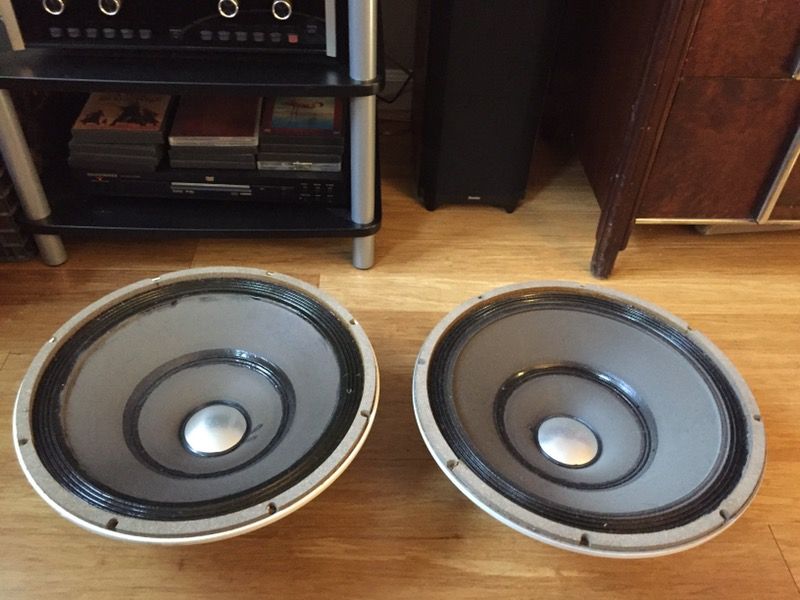 Altec 420A Biflex Alnico 15" Speakers