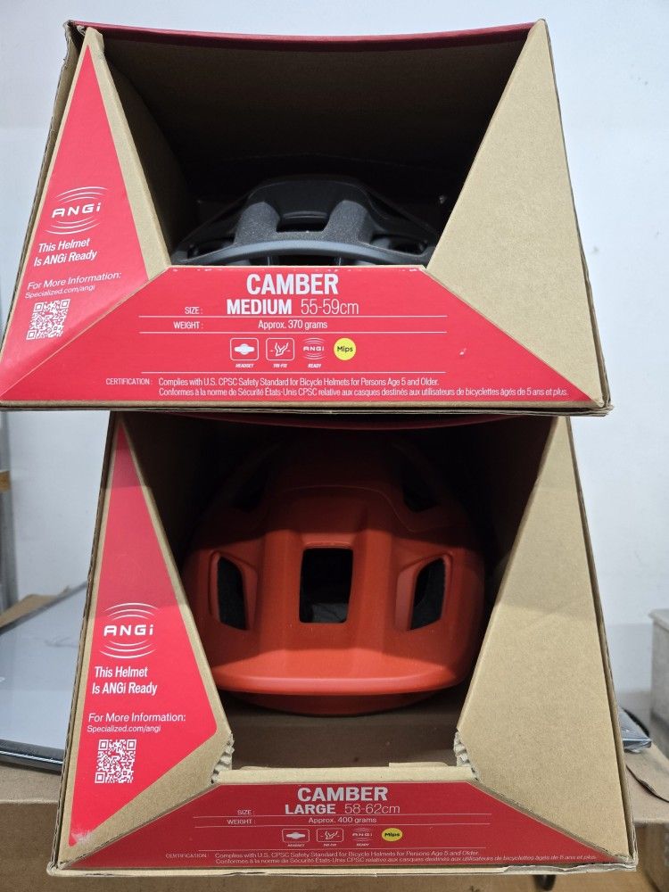 New Specialized Mountain Bike Helmets Mtb  Large And Medium