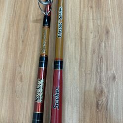 2 Seeker Classic Series Fishing Rods $300/both, $160/each