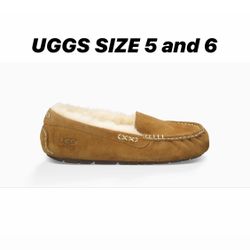 New UGGS Moccasins Women Sizes 5-6