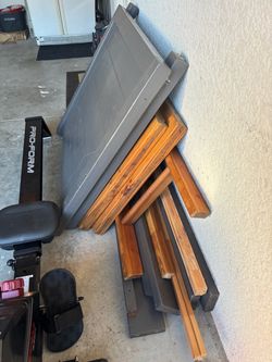 Solid wood bunk bed
