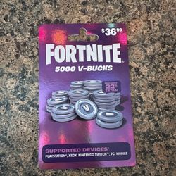 Fortnite 5,000 Vbucks