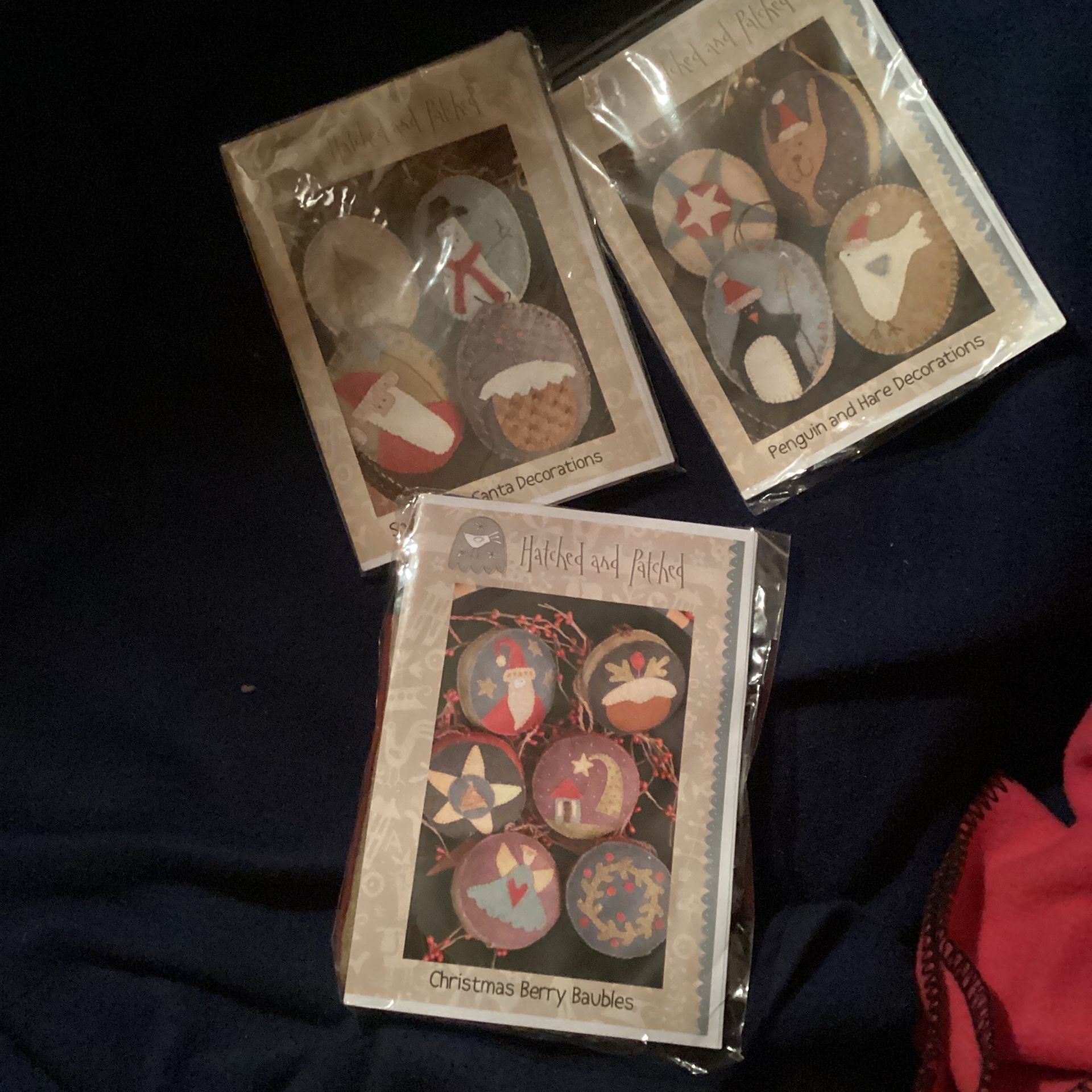 EACH Hatched & Patched Holiday Ornaments Kits